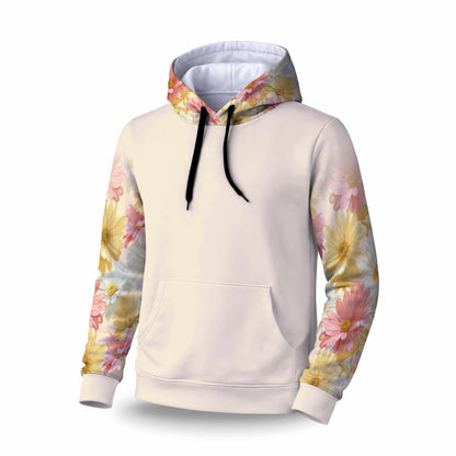 Sunlit Daisy Dream Sleevie Pullover Hoodie | Stylish Apparel