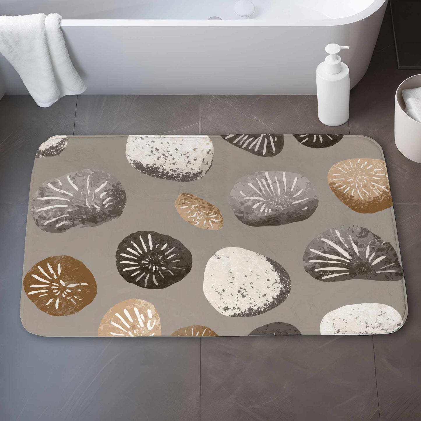 Earthstone Echoes Bath Mat | Stylish Home Decor Accent