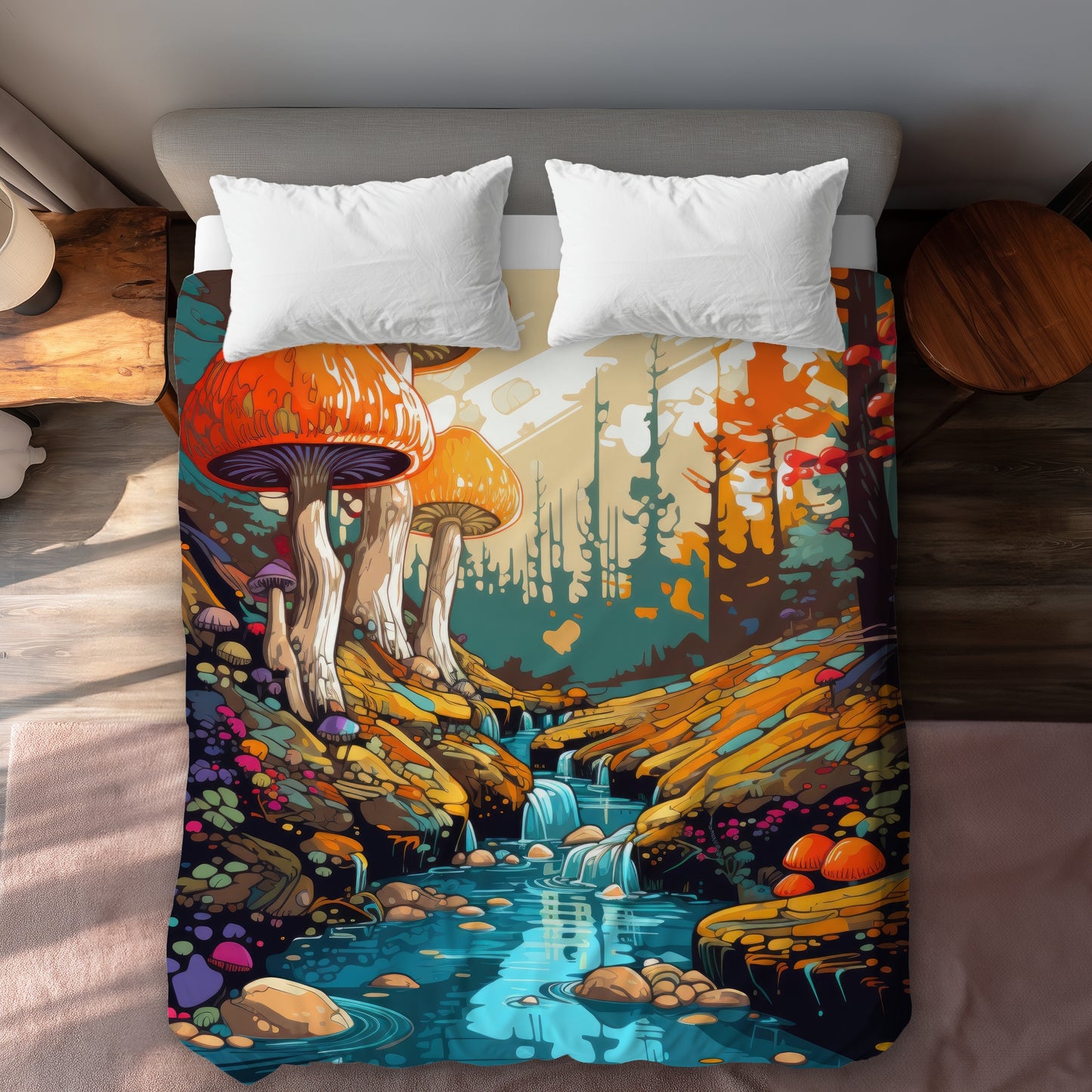 Wisdom Inbound Blue Duvet Cover | Stylish Home Decor