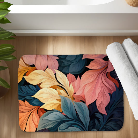 Pastel bloom - 17"x24" Bath mat