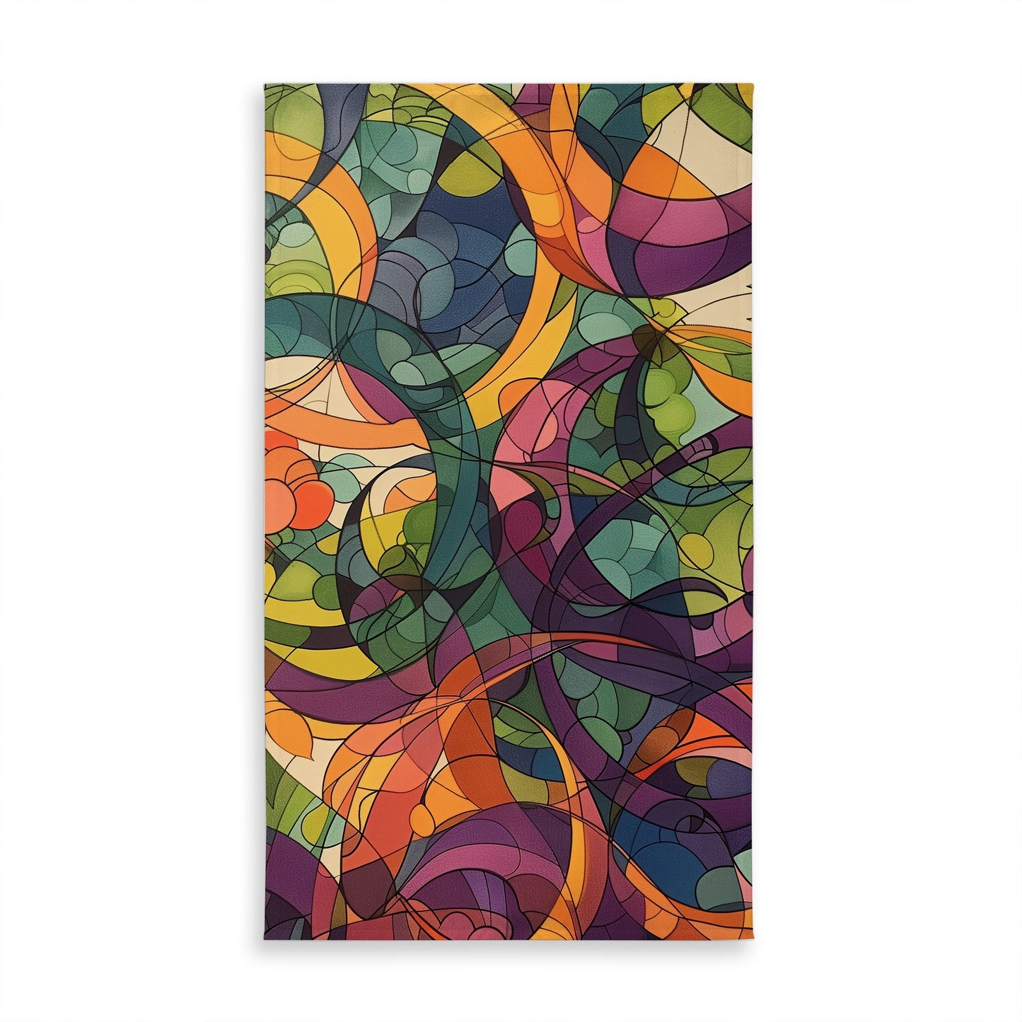 Converge Green Indoor Outdoor Tablecloth for Home Decor