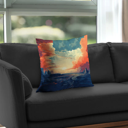 Finally light - Throw Pillow