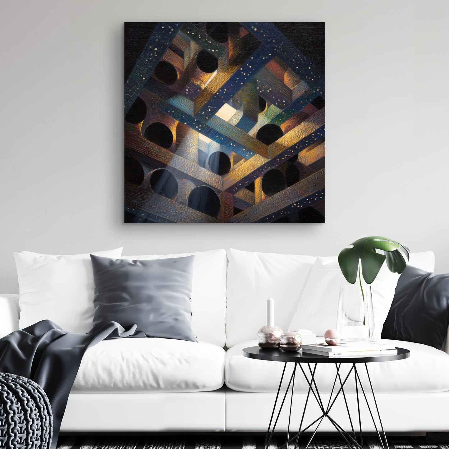 Pipe dream - 24"x24" Canvas