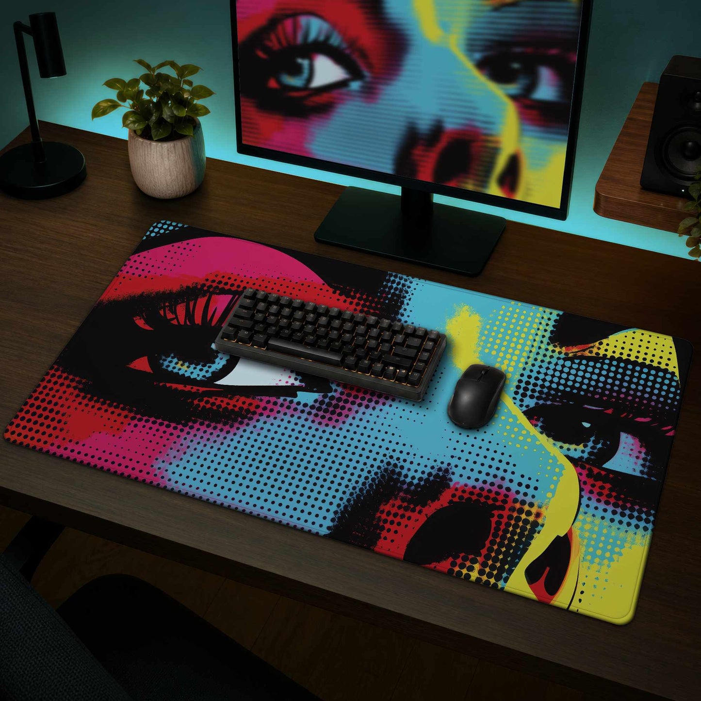 Comics Gaming Mat | Stylish Home Decor for Gamers