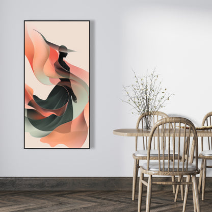 Elegance - Pink Framed Canvas Art for Home Decor | Stylish Decor
