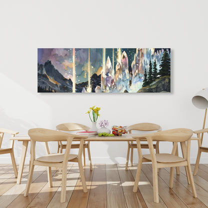 Magical beams - 32"x32" Canvas