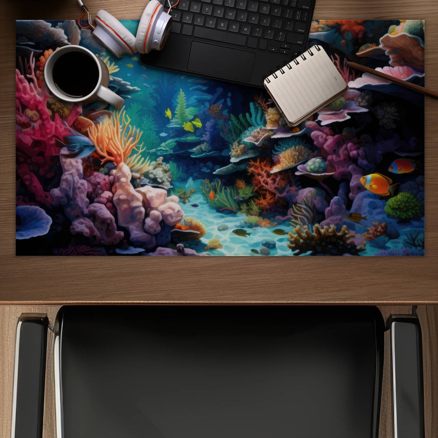 Coral - Desk Mat
