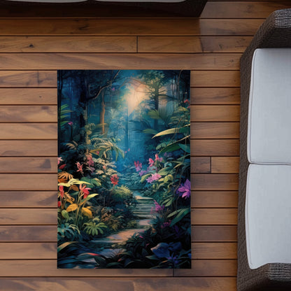 Against all odds - Green Outdoor Area Rug for Home Decor