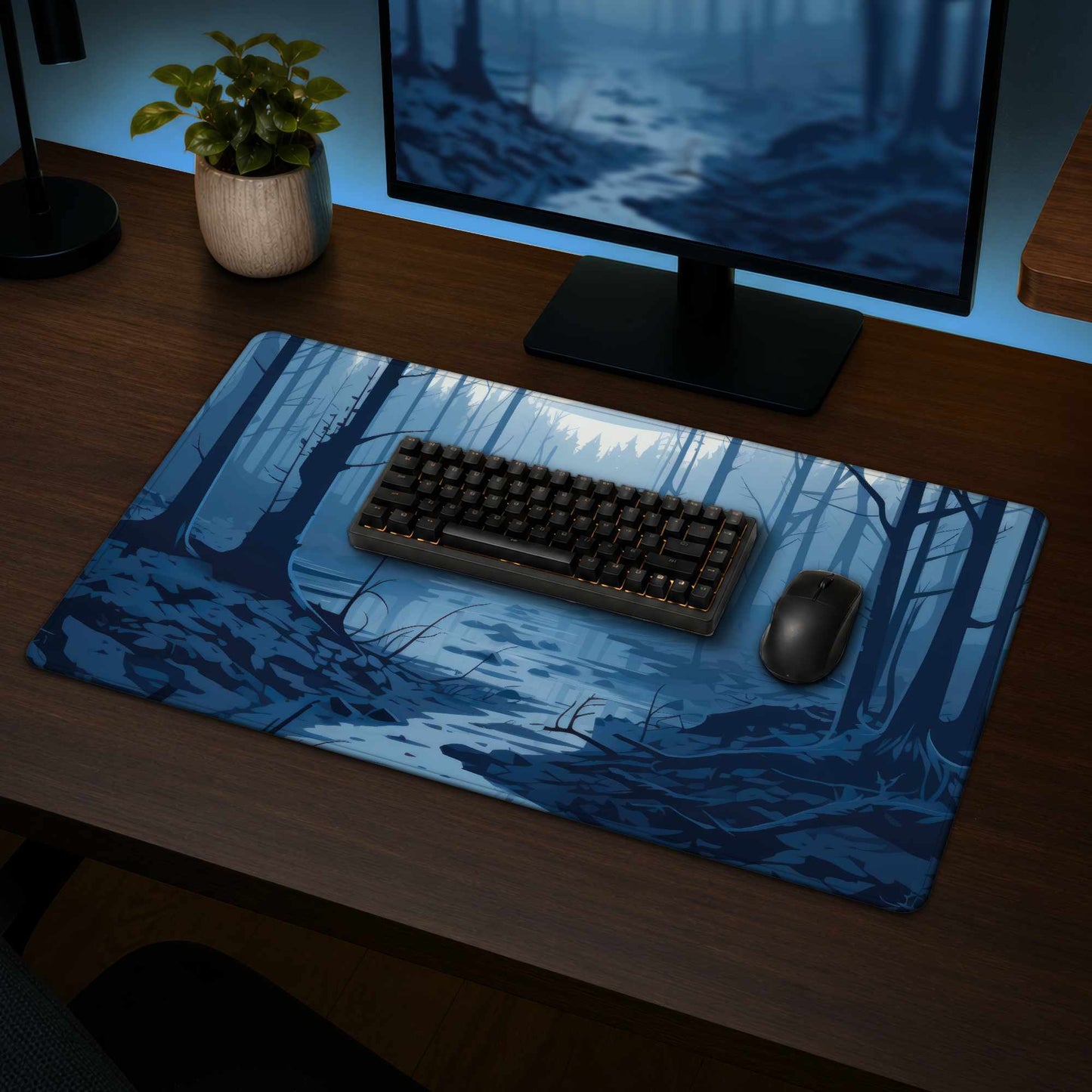 Dead Lands Desk Mat - Stylish Home Decor Desk Pad