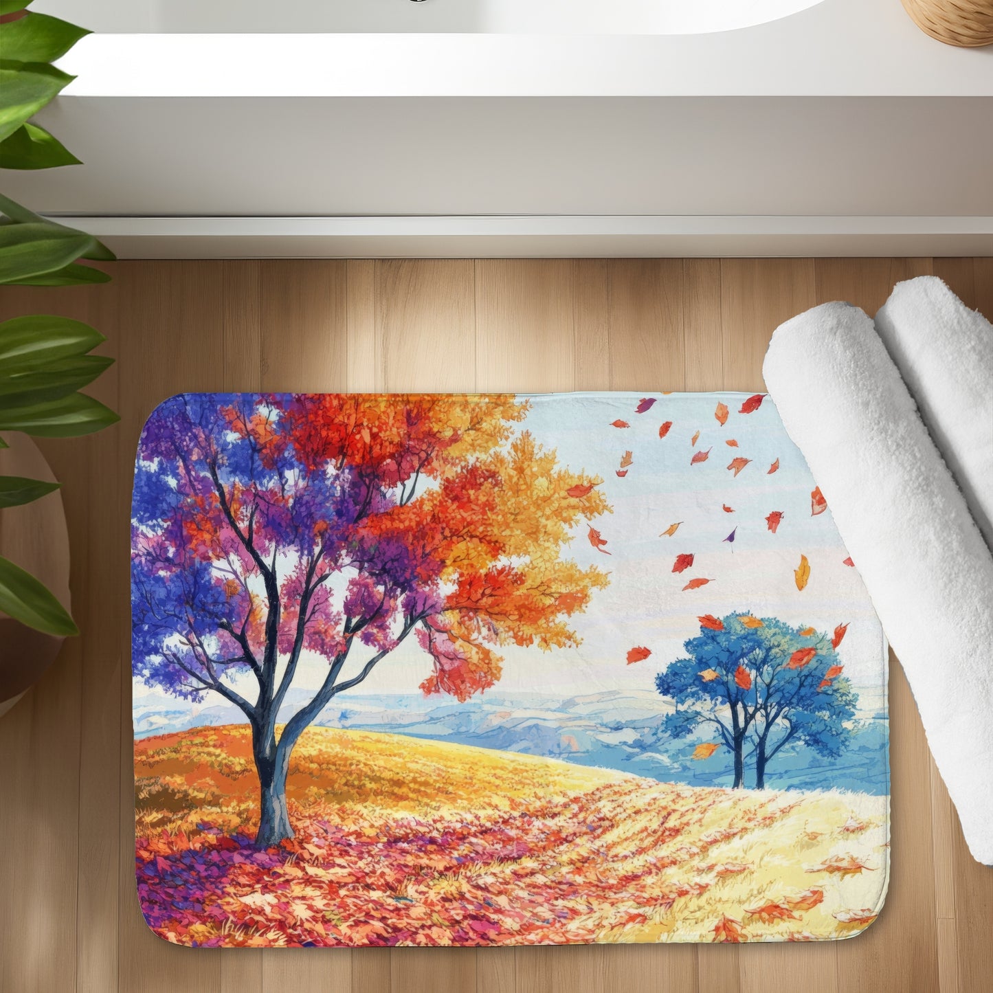 Spring breeze - 17"x24" Bath mat
