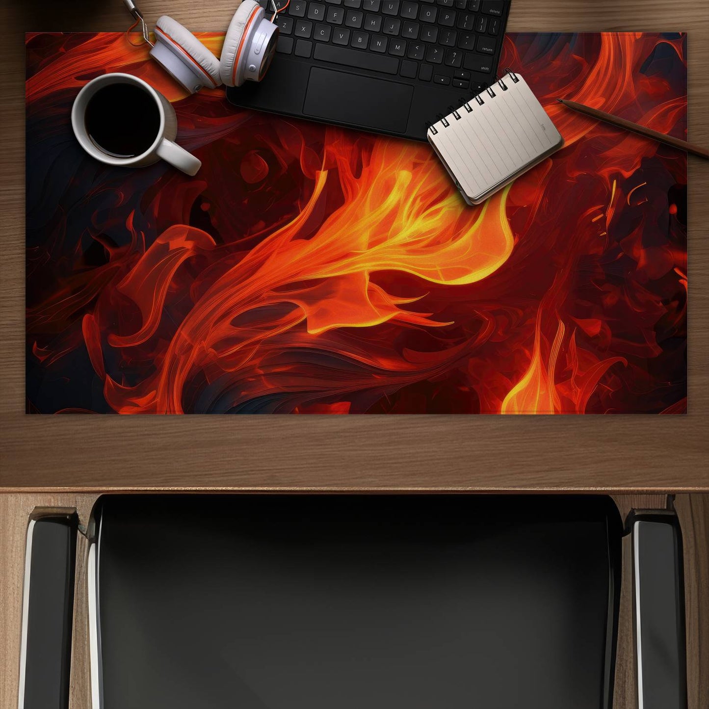 Sizzling - Desk mat - Print on demand