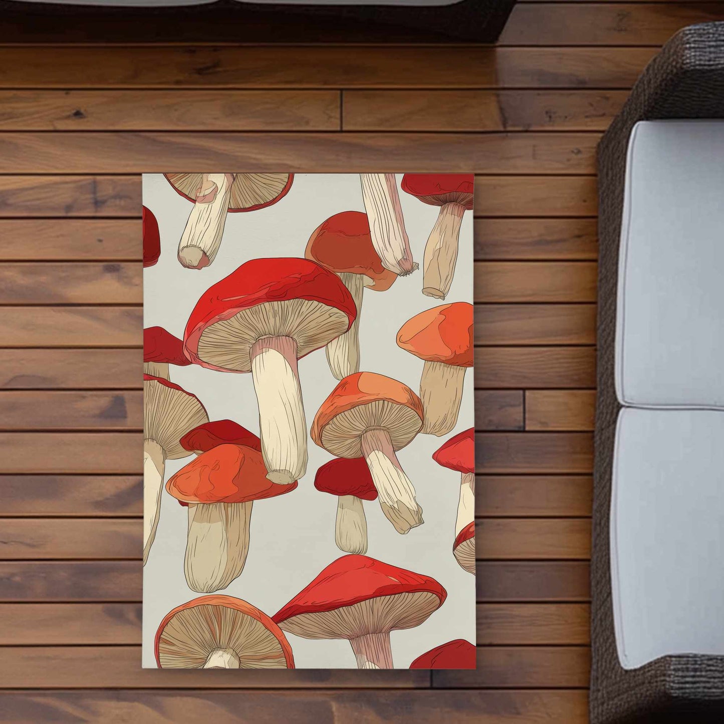 Tapis d'extérieur Crimson Cap Dance | Décoration élégante