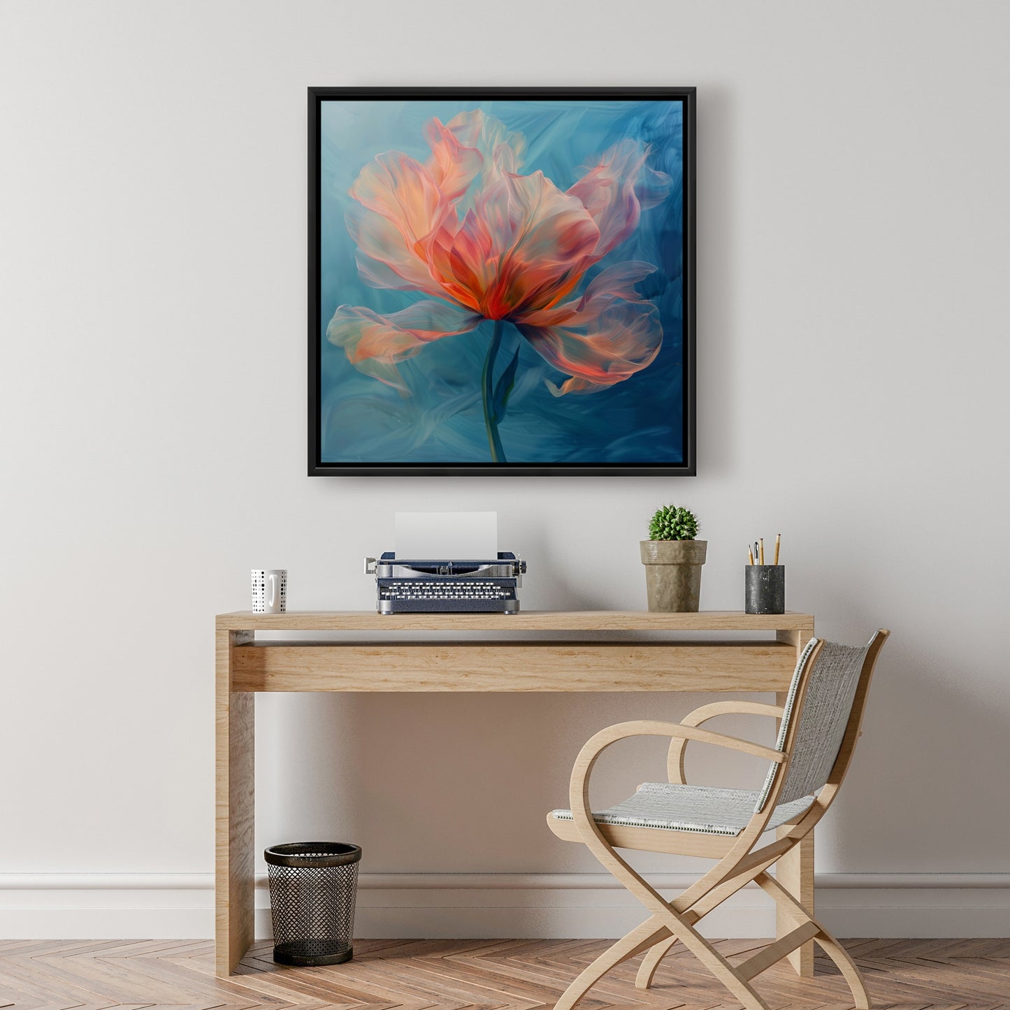 Blend - 36"x36" Framed canvas