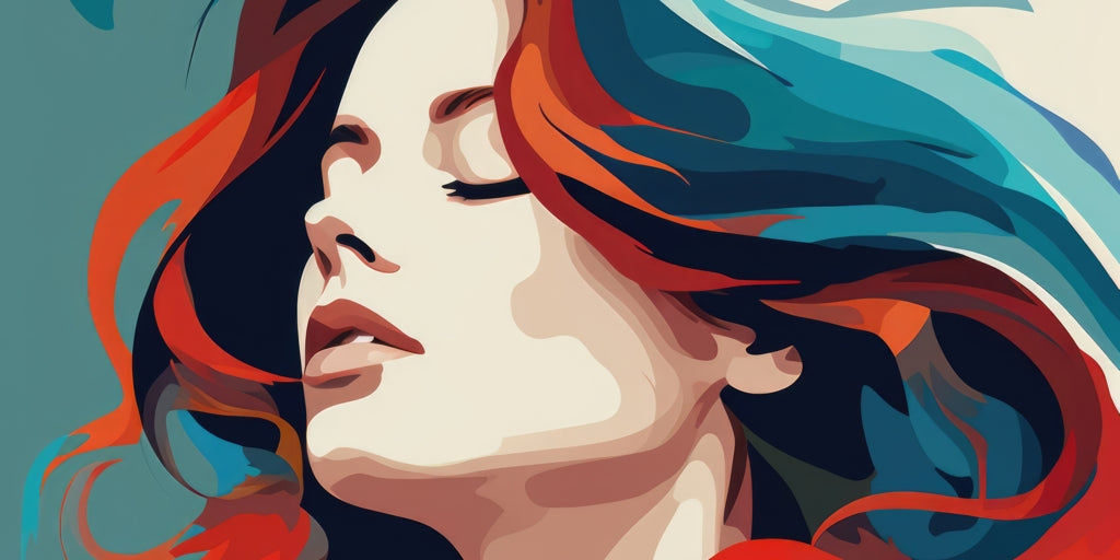 Zen Red Desk Mat for Home Decor - Stylish and Functional