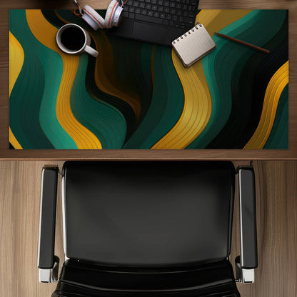 Golden harmony - Desk Mat