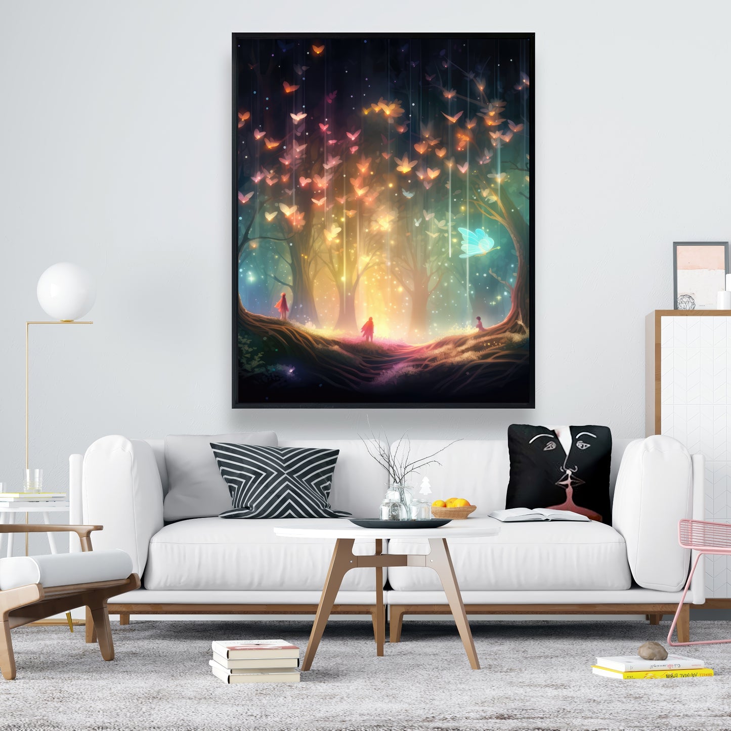 A dream come true - Framed Canvas - Print on demand