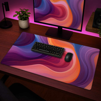 Purple Haze Gaming Mat - Stylish Home Decor for Gamers