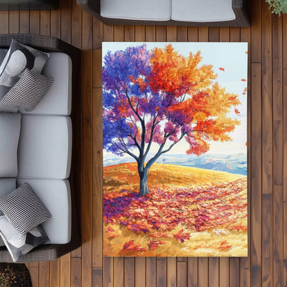 Spring Breeze White Outdoor Area Rug - Stylish