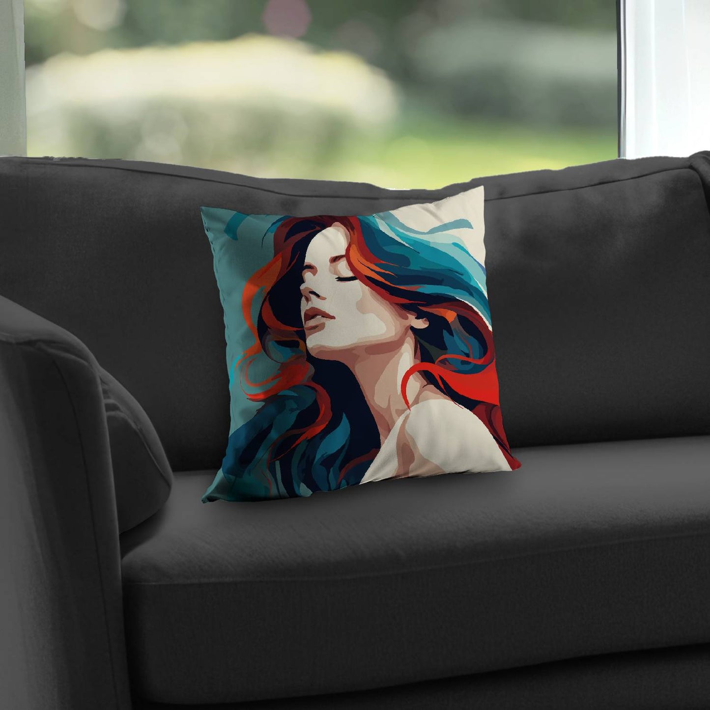 Zen - Throw pillow - Print on demand