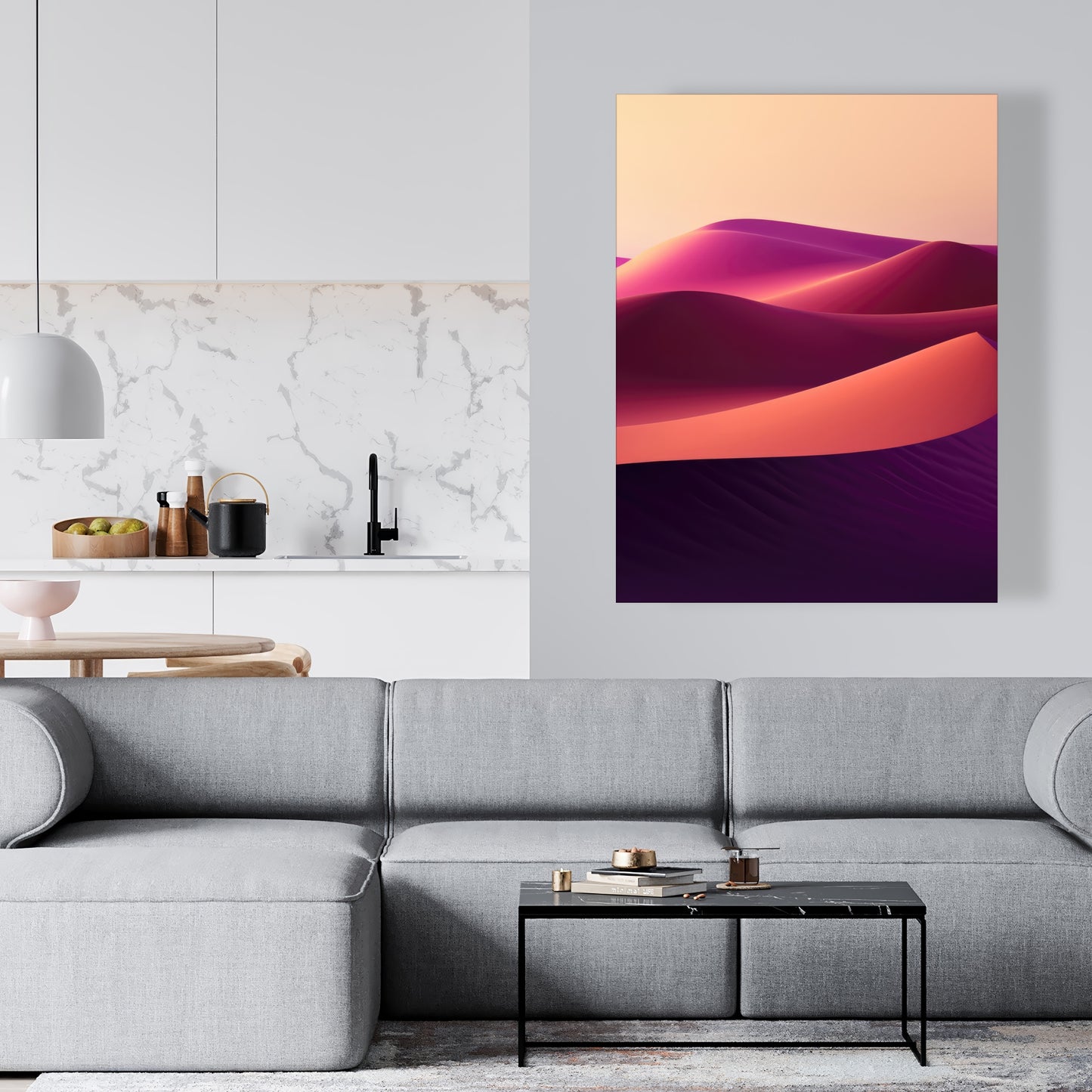 Deep dunes - 32"x32" Canvas
