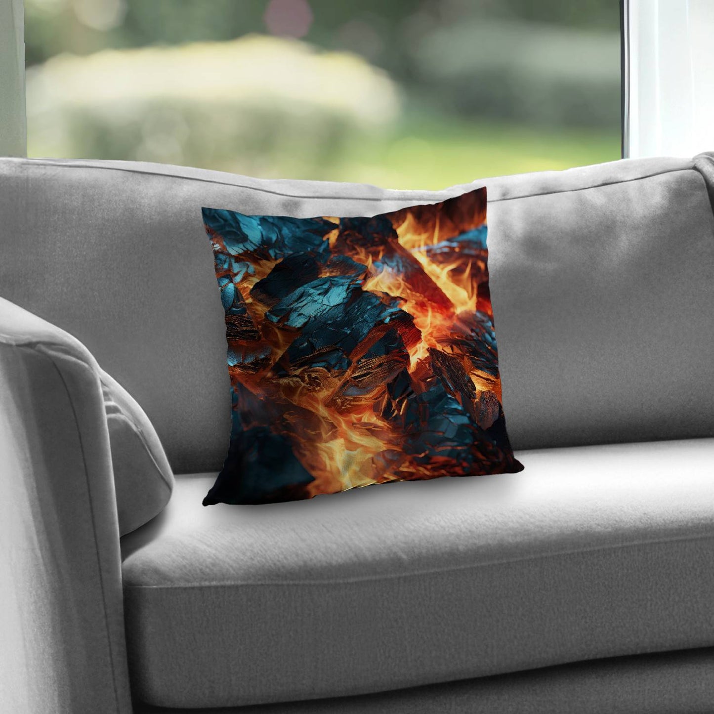 Cursed visions - Throw pillow - Print on demand