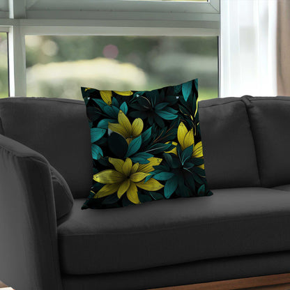 Coussin décoratif en sergé de polyester résistant | Accessoire de décoration élégant pour la maison