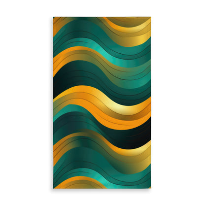 Voluptuous Orange Indoor/Outdoor Tablecloth for Home Decor