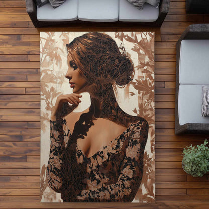 Tapis d'extérieur Contemplation | Tapis de décoration élégant