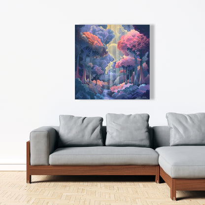 Beams - 32"x32" Canvas