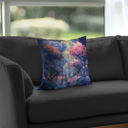 Beams Poly Twill Throw Pillow - Stylish Home Decor Accent