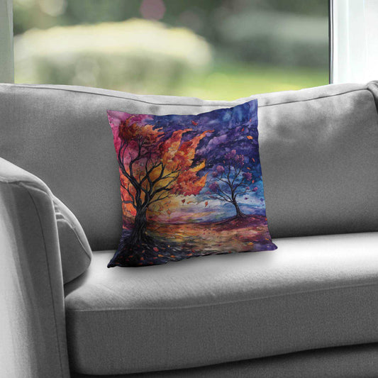 Before the storm Poly Twill Throw Pillow - Home Decor Accent