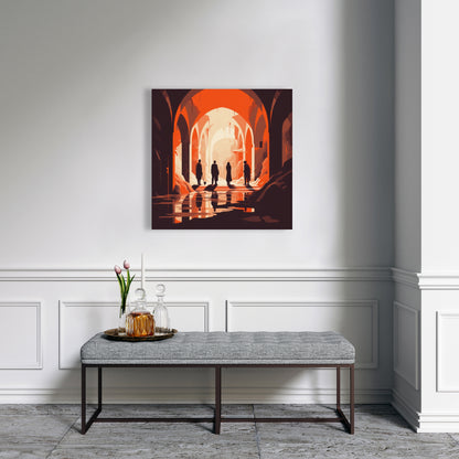 Faith restored - 32"x32" Canvas