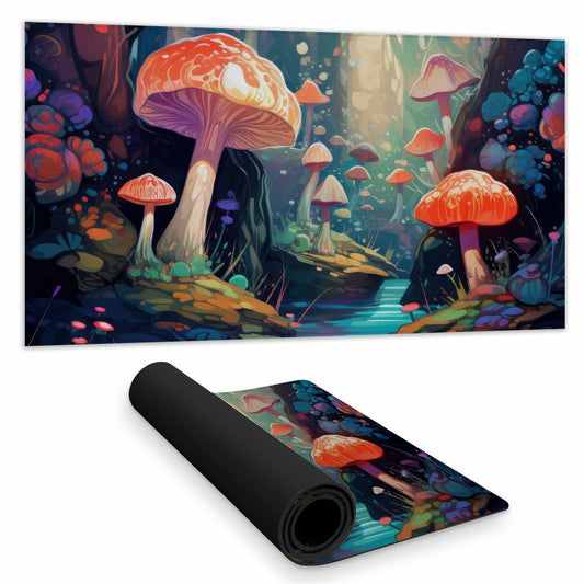 Whimsical Forest Desk Mat - Stylish Home Decor Accessory
