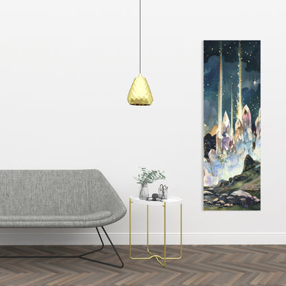 Magical beams - 32"x32" Canvas