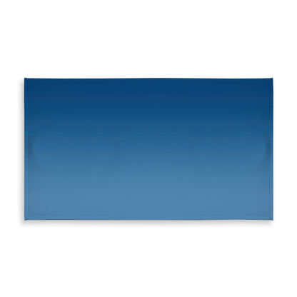 Dark Blue Gradient Tablecloth | Indoor Outdoor Home Decor