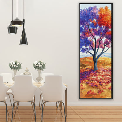 Spring breeze - White Framed Canvas Home Decor Art Piece