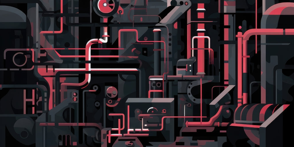Industrial empire - Desk Mat