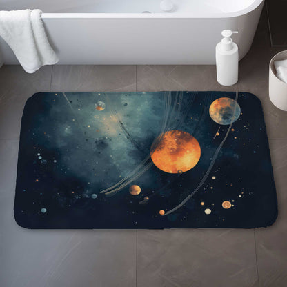 Tapis de bain « Deep Exploration » | Tapis décoratif élégant
