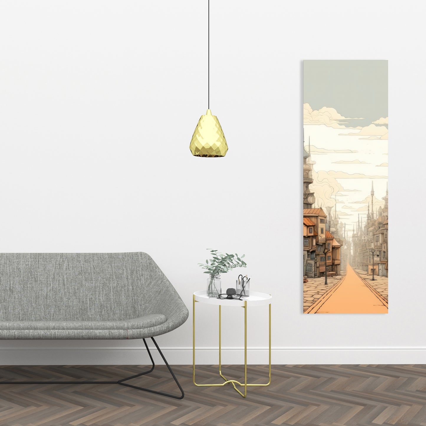 Doing well - Gray Canvas Art for Home Decor | Stylish Accent