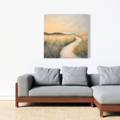 Soft breeze - Green Canvas for Elegant Home Decor | Buy Now