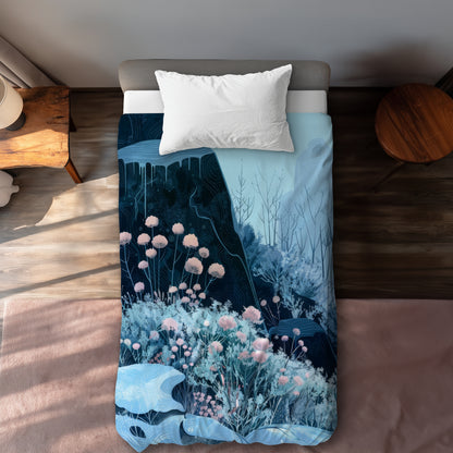 Annual freeze - 88"x88" Duvet Cover
