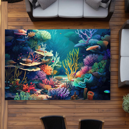 Tapis d'extérieur plein de vie | Décoration d'intérieur élégante
