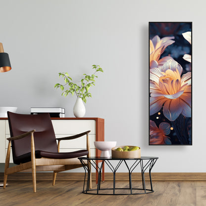 Pixie flowers - 36"x36" Framed canvas