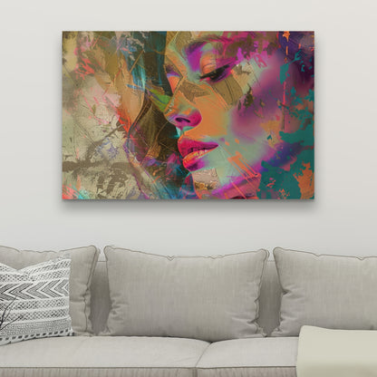 Grunge look - 32"x32" Canvas