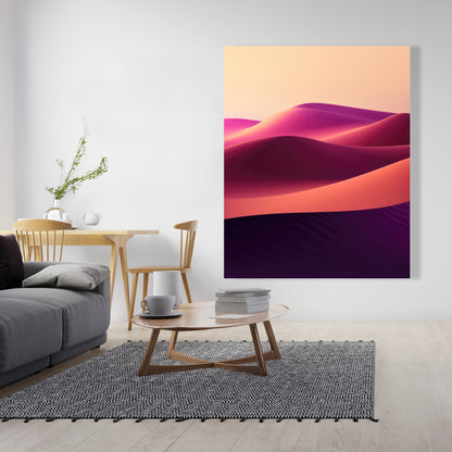 Deep dunes - 32"x32" Canvas