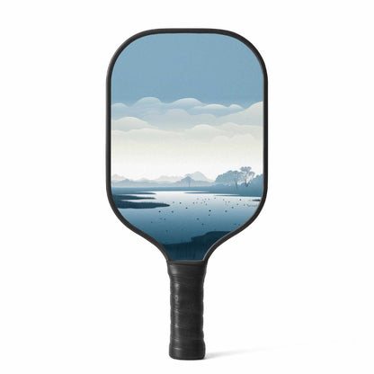 Minimalist Swamp Pro Pickleball Paddle Set | Sport Accessory