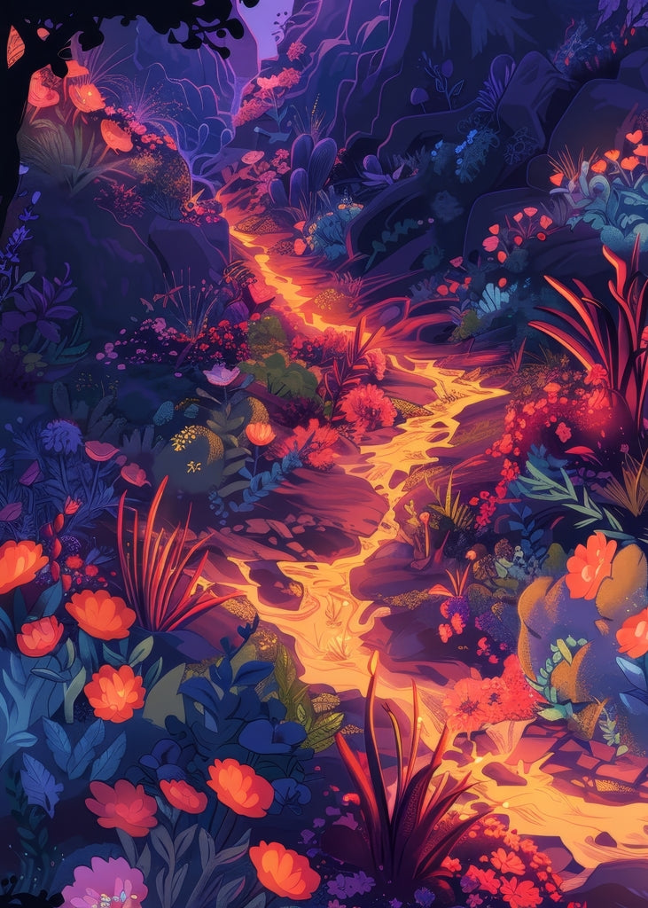 Burning flowers Red Bath Mat - Stylish Home Decor Accessory