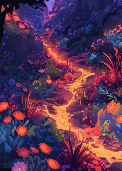 Burning flowers Red Bath Mat - Stylish Home Decor Accessory