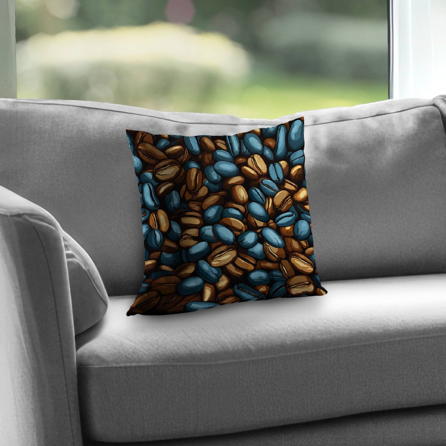 Contrasting taste - Throw pillow - Print on demand