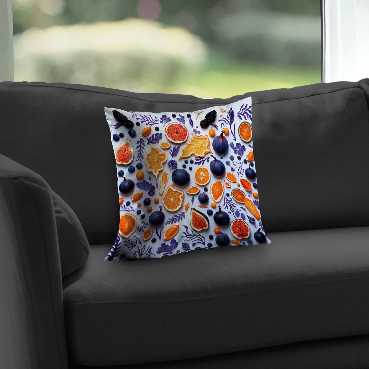 Fruity skins - Throw pillow - Print on demand